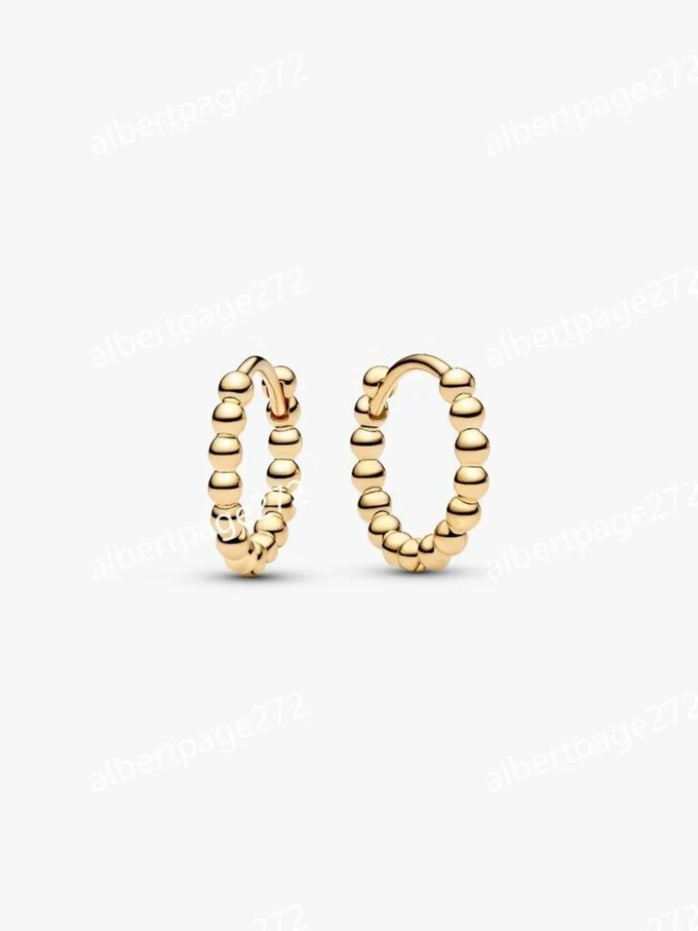 Pandora Era Bead Hoop Earrings